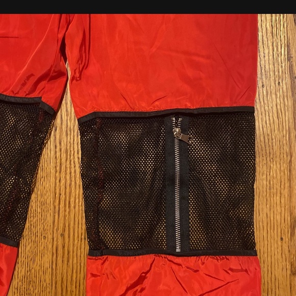 Red jogger pants - Picture 2 of 3